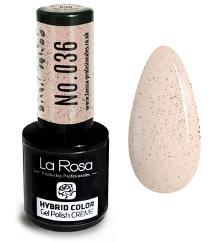 La Rosa Hybrid Gel Polish CREAM Sandy Beige