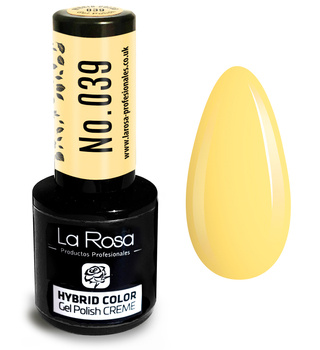 La Rosa Hybrid Gel Polish CREME Banana Yellow