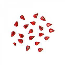 Zircon Nail Art Crystals - Red Tears