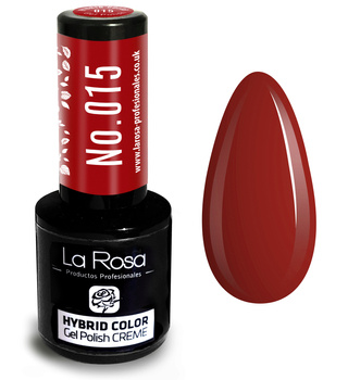 La Rosa Hybrid Gel Polish CREME Classic Red