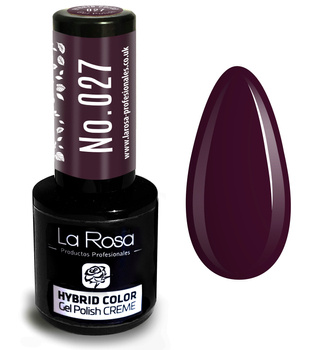 La Rosa Hybrid Gel Polish CREAM Bourdeaux