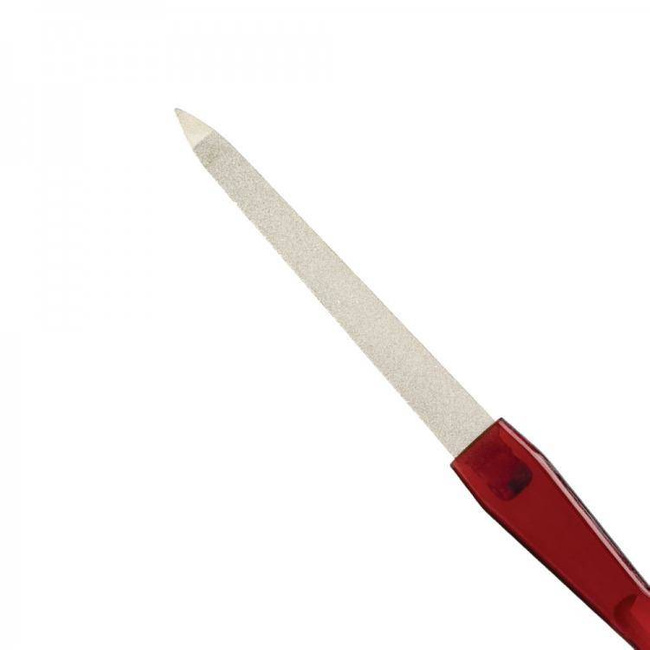 Sapphire Double-Sided Nail File - Ruby Red - 6 cm