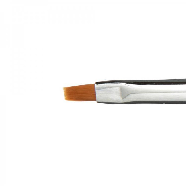 Straight Flat PRO Nylon Gel Brush
