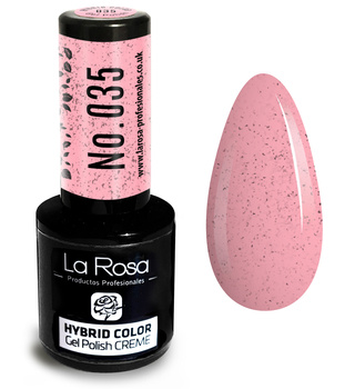 La Rosa Hybrid Gel Polish CREAM Sandy Baby Pink