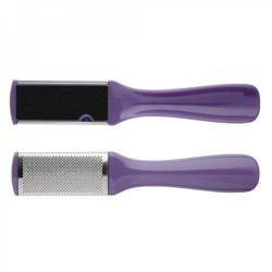 Double-sided Metal Foot Scrubber - Violet