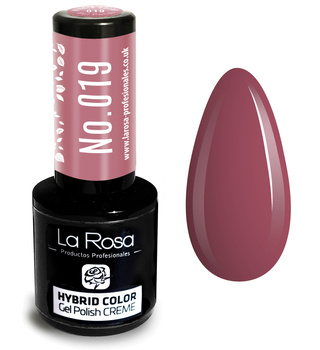 La Rosa Hybrid Gel Polish CREME Indian Red