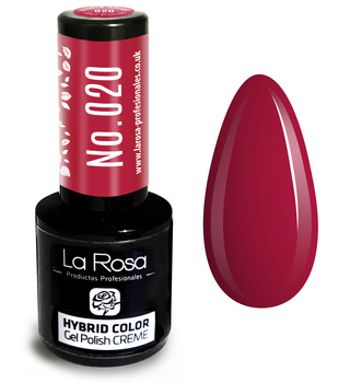 La Rosa Hybrid Gel Polish CREME Raspberry