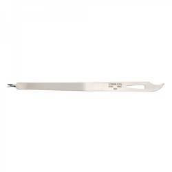 Double-sided Metal Nail File with Cuticle Pusher and Trimmer