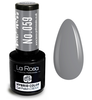 La Rosa Hybrid Gel Polish CREME Light Grey