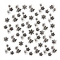 Zircon Black Flowers