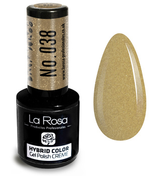 La Rosa Hybrid Gel Polish CREME Gold