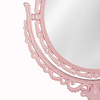 Vintage Table Mirror - Pink